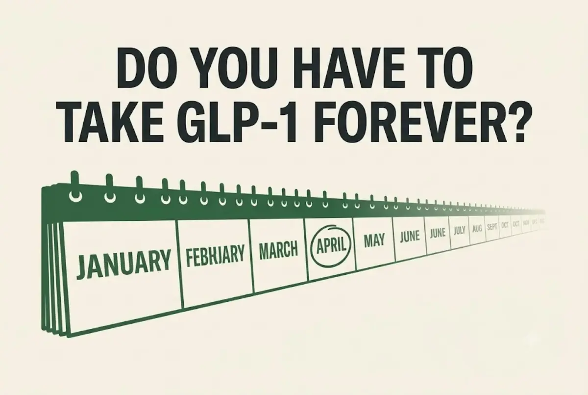 Concept image for long-term GLP-1 use and what studies show about stopping
