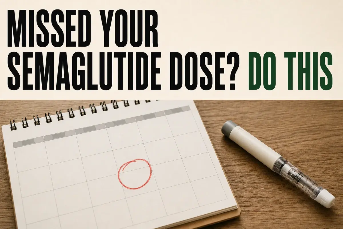 What to do if you miss a dose of semaglutide